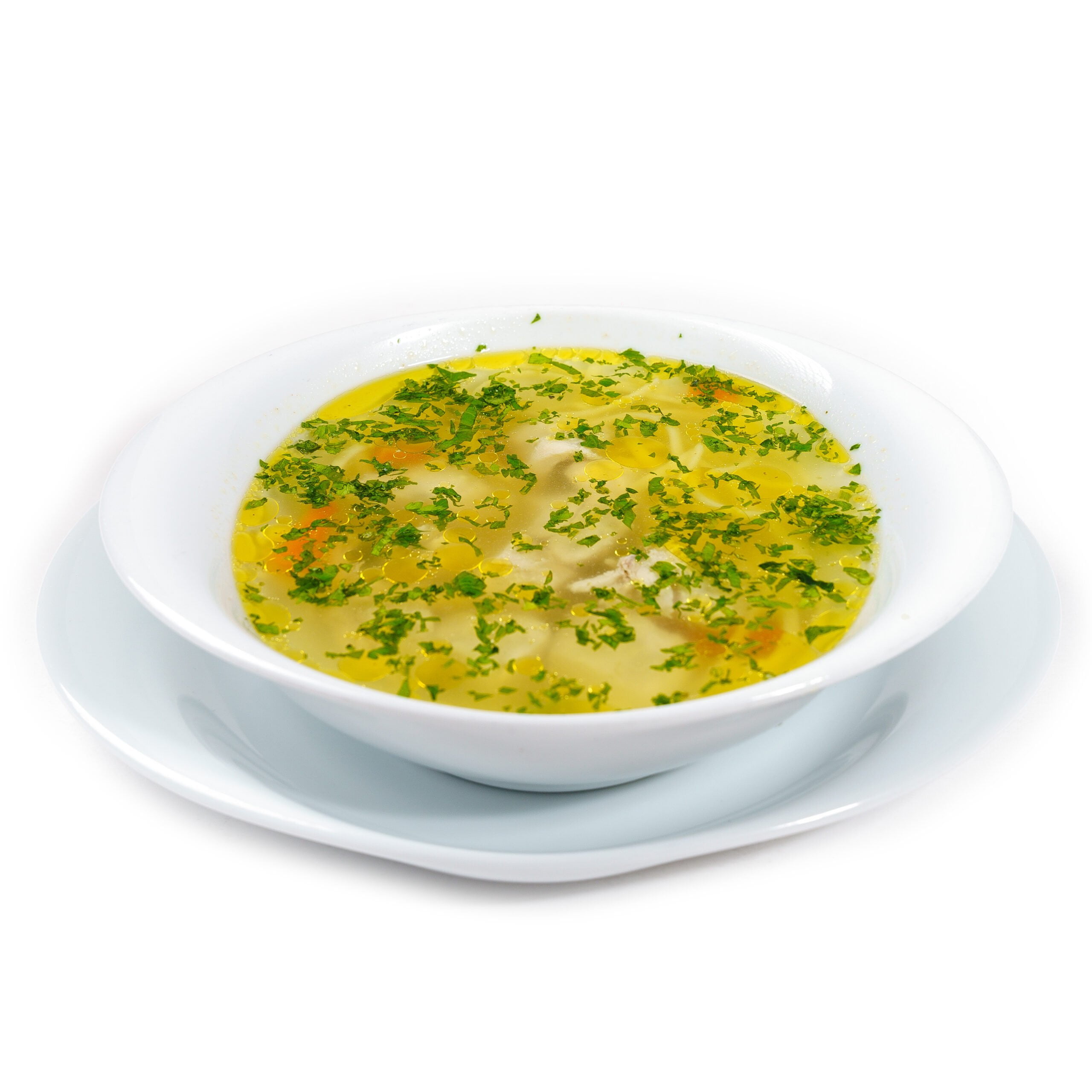 Ciorbă de pui cu tăieței de casă
