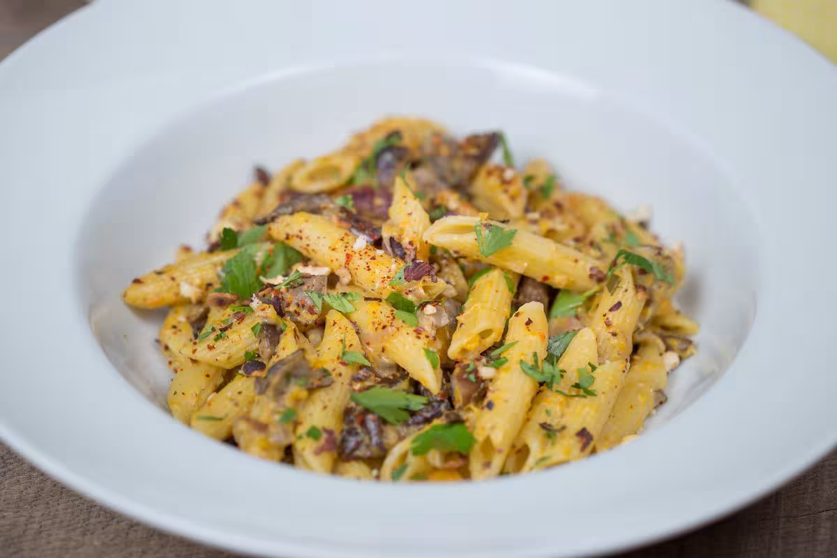 Paste cu ghebe și dovleac