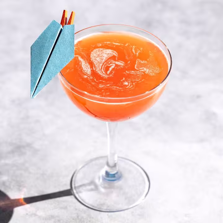 Cocktail Paper Plane