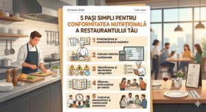 5 pași simpli pentru conformitatea nutrițională a restaurantului tău